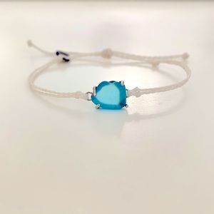 Sea Glass Charm Pura Vida Bracelet